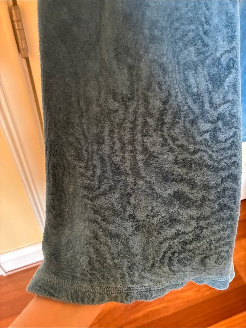 Juicy Couture Light Blue Terry Cloth Drawstring Lounge Pants - Picture 5 of 5